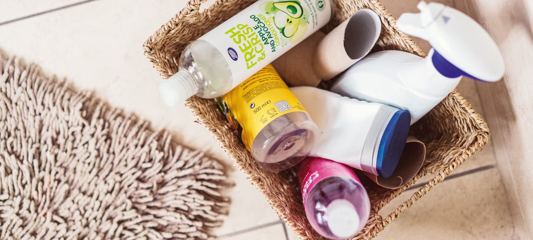 Sut i ailgylchu o'r ystafell ’molchi